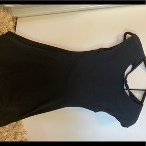 Aritzia- CLASSY & VERSATILE BLACK DRESS!
